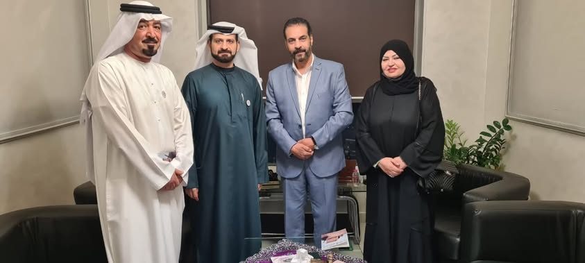 كل الشكر والتقدير لسعادة الشيخ رئيس على الاستقبال الطيب وكرم الضيافة لنا…