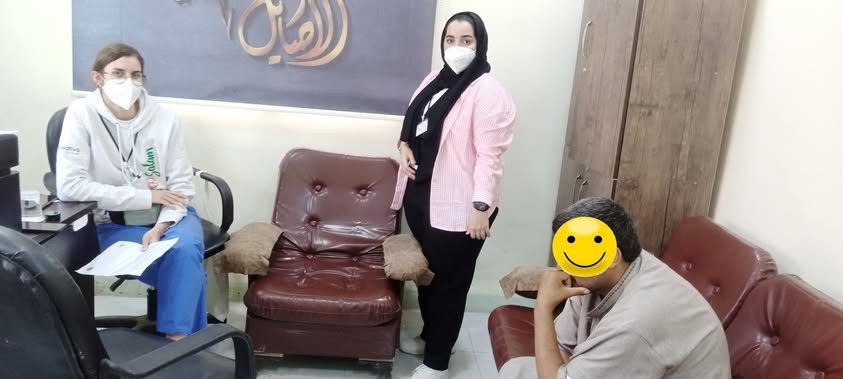 اليوم الثاني للحملة الطبية المجانية