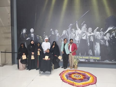 الدكتورة تغريد تكريم ذوي الهمم